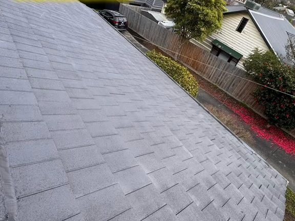 The first roof after coating